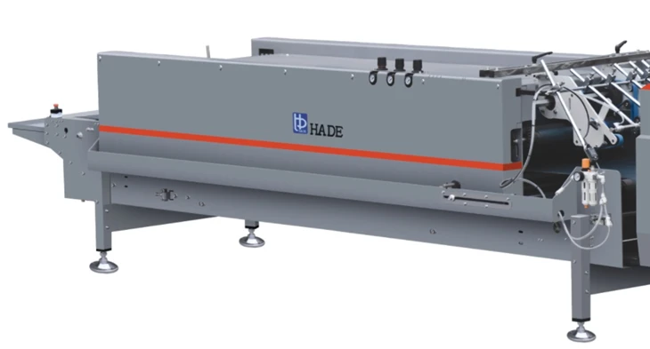 Box Folding And Gluing Machine